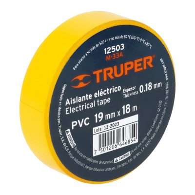 Cintas Aisladoras 18mt Amarillo