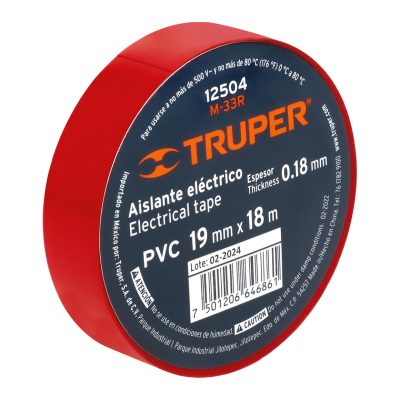 Cintas Aisladoras 18mt Rojo