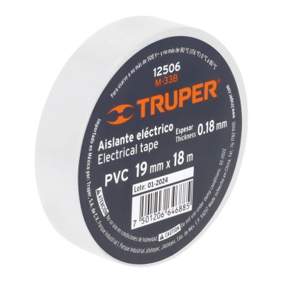 Cintas Aisladoras 18mt Blanco