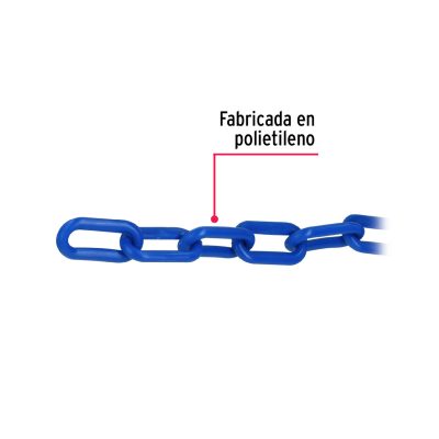Cadenas Plásticas 8 mm Azul
