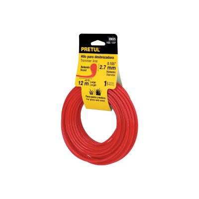 Rollo de Hilo para Desbrozadora Diametro 2,7 mm